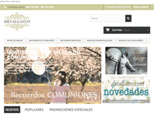 Tablet Screenshot of detallazos.com